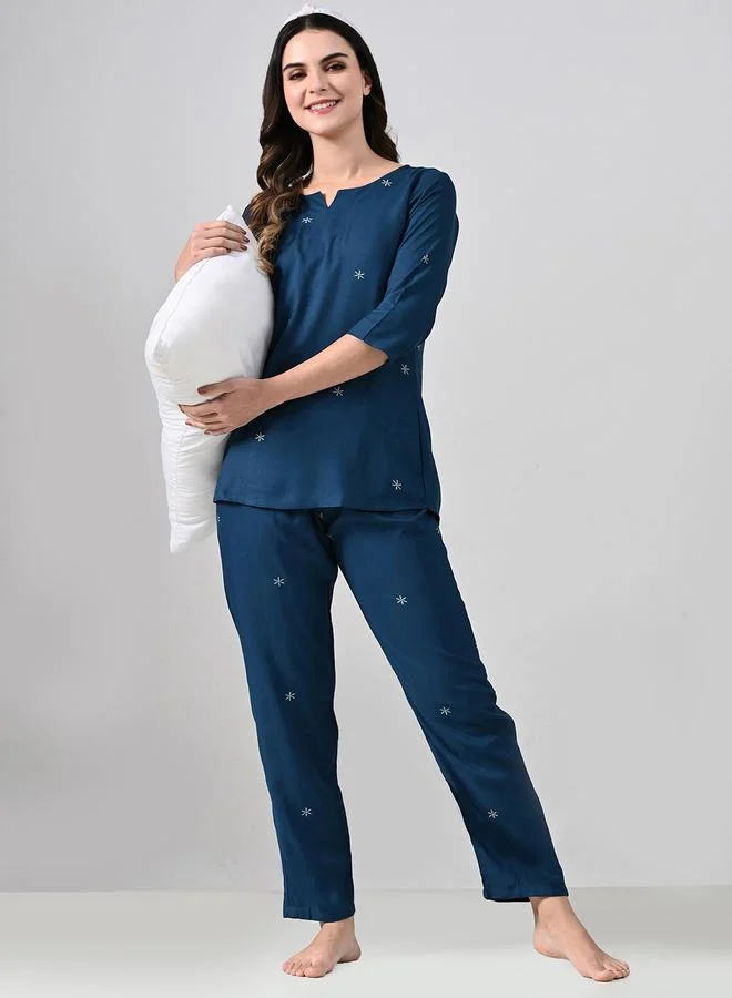 Take Two Women 3/4 Sleeves Top and Pyjama Set